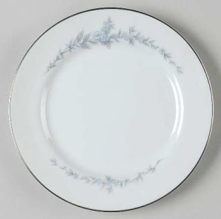 Royal Hostess Annbelle Bread & Butter Plate, Fine China Dinnerware   Blue Flower