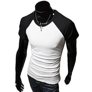 Mens Fashion Cotton Leisure Sport T Shirt(Assorted Size,Assorted Color)