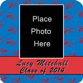 2014 Graduation Photo Personalized Coasters