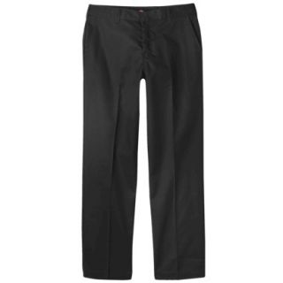 Dickies Young Mens Classic Fit Twill Pant   Black 34x32