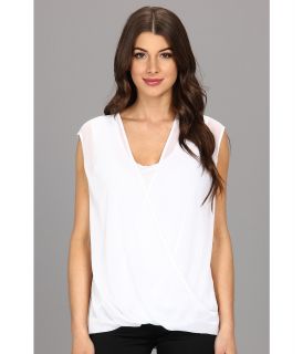 Kenneth Cole New York Demi Knit Womens Blouse (White)