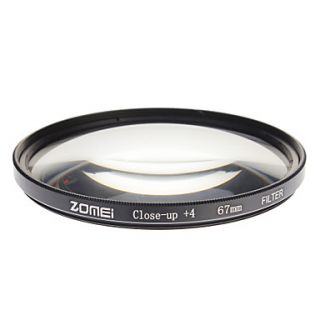 ZOMEI Camera Professional Optical Filters Dight High Definition Close up4 Filter (67mm)
