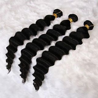 Sheeny Indian Deep Wave Weft 100% Unprocessed Remy Human Hair Extensions Mixed Lengths 16 18 20 Inch