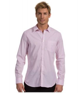 Calvin Klein Slim Fit L/S Ladder Stripe Dobby Woven Shirt Mens Long Sleeve Button Up (Multi)