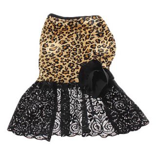 Tulle Leopard Printing Style Dress for Dogs (XS XL)