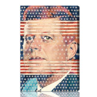 Oliver Gal John F. Kennedy Graphic Art on Canvas 10299 Size: 30 x 45