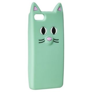 Cat Cell Phone Case   Mint