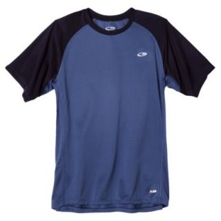C9 By Champion Mens Advanced Duo Dry Ventilating Tee   Slate Blue XL