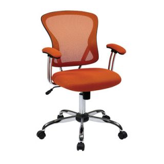Office Star Ave Six 17.5 Mesh Juliana Task Chair with Mesh Seat JUL26 Color: