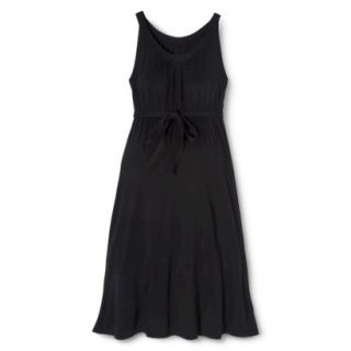 Liz Lange for Target Maternity Sleeveless Short Knit Dress   Black M