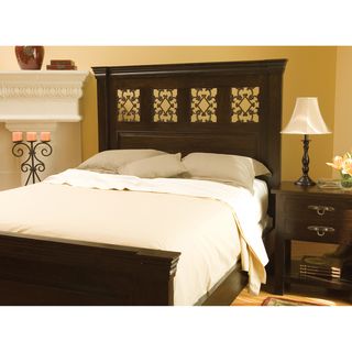Florence Queen Bed (QueenDimensions: 66 inches high x 67 inches wide x 86 inches longAssembly required.Mattress, box springs and bedding (comforter, sheets, pillows, etc.) are NOT includedNote: Each piece of furniture ships via White Glove Delivery. Two p