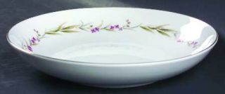 Fine China of Japan Prestige Coupe Soup Bowl, Fine China Dinnerware   Purple Flo
