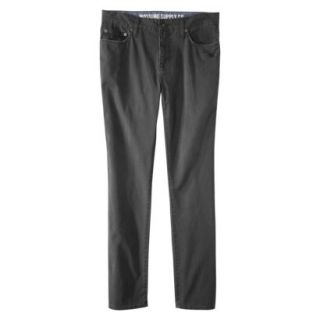 Mossimo Supply Co. Mens Slim Straight Fit Twill Pants   Hot Coffee 30x30