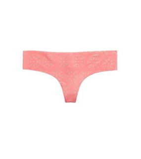 Shocking Pink Aerie Outta Sight Thong, Womens M