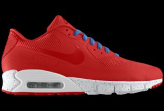 Nike Air Max 90 NM HYP PRM iD Custom Kids Shoes (3.5y 6y)   Red