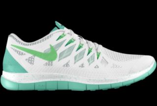 Nike Free 4.0 Hybrid iD Custom (Wide) Womens Running Shoes   White