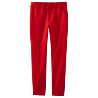 Merona Womens Tailored Ankle Pant (Classic Fit)   Anthem Red   14