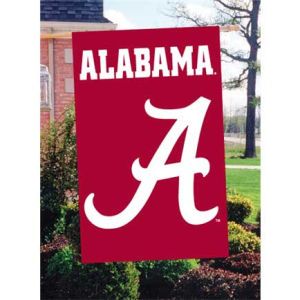 Alabama Crimson Tide Applique House Flag