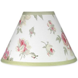 Sweet Jojo Designs Rileys Roses Lamp Shade (White/ greenPrint: RosesDimensions: 7 inches high x 10 inches bottom diameter x 4 inches top diameterMaterial: 100 percent cottonLamp base is NOT includedThe digital images we display have the most accurate colo