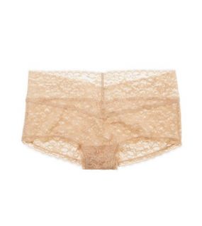 Natural Nude Aerie Girly Short, Womens L