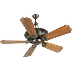 Craftmade CRA K10898 Constantina 56 Ceiling Fan with Custom Carved Chamberlain