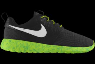 Nike Roshe Run iD Custom Kids Shoes (3.5y 6y)   Black
