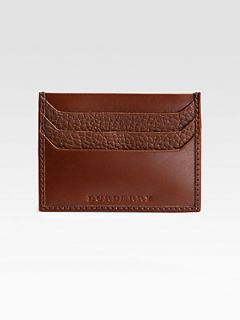 Burberry Leather Card Case   Check