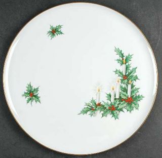 Tirschenreuth Noel 13 Chop Plate (Round Platter), Fine China Dinnerware   Candl