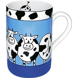 Konitz Mugs Animal Stories Cow (set Of 4)