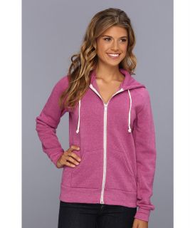 Alternative Apparel Adrian Hoodie Womens Sweatshirt (Pink)