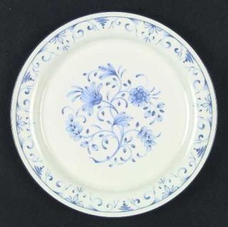 Lenox China Country Floral Dinner Plate, Fine China Dinnerware   Chinastone,Blue