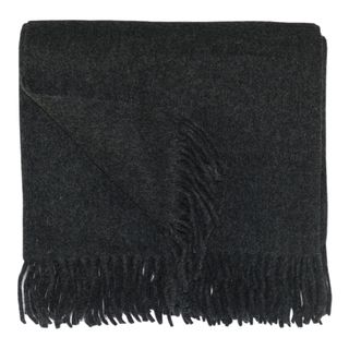 Bocasa Anthracite Woven Wool Blanket Throw (AnthraciteMaterials: 100 percent pure new woolCare instructions: Dry clean only Dimensions: 50 inches wide x 67 inches long The digital images we display have the most accurate color possible. However, due to di