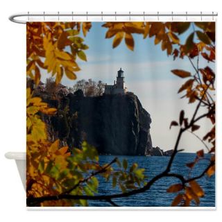 CafePress Split Rock Lighthouse Shower Curtain Free Shipping! Use code FREECART at Checkout!
