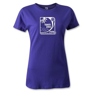 FIFA Beach World Cup 2013 Womens T Shirt (Purple)