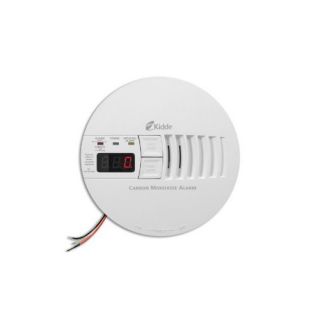 Kidde KNCOPIC Carbon Monoxide Detector, 120V Hardwired Interconnectable w/Battery Backup amp; Digital Display (21006407)