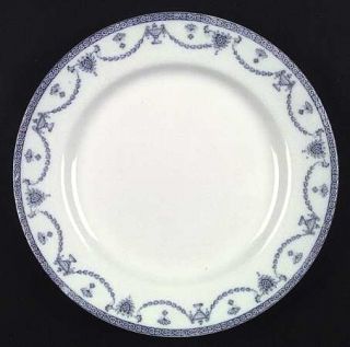 Johnson Brothers Villiers, The Dinner Plate, Fine China Dinnerware   Blue/Gray B
