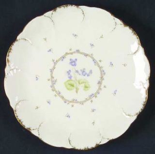 Mikasa Tender Violets Bread & Butter Plate, Fine China Dinnerware   Violets,Gold