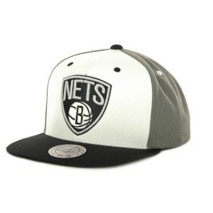 Brooklyn Nets Mitchell and Ness BK Customs Snapback Cap
